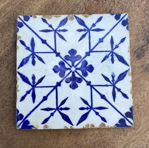 Antique victorian blue - blue, &