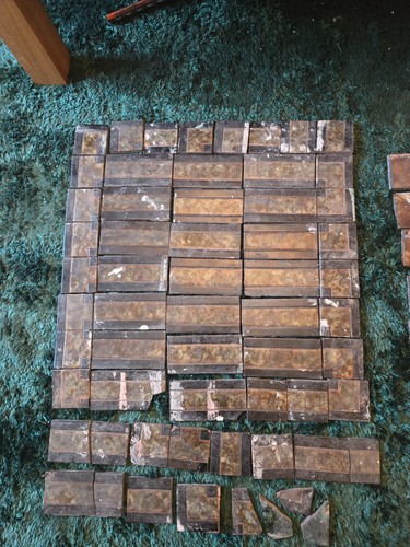 Victorian tiles removed from - tiles,