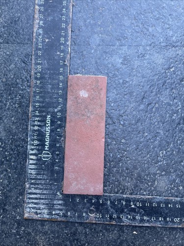 Red reclaimed victorian tile - red,
