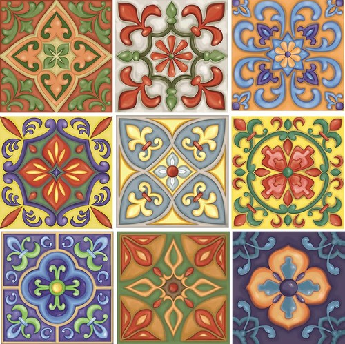Traditional spanish tile - traditional,