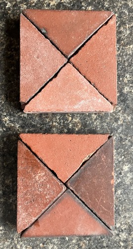 Terracotta triangular - 8x,