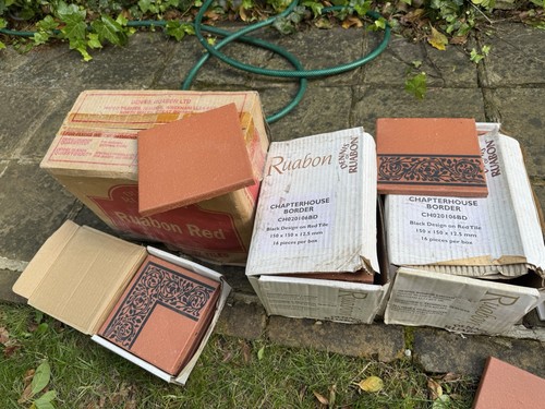 Ruabon assorted tiles job - ,
