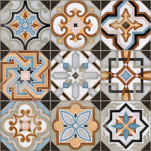 Victorian central patterned - central,