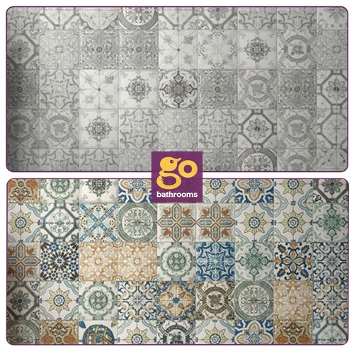 Victorian pattern floor wall - floor, &