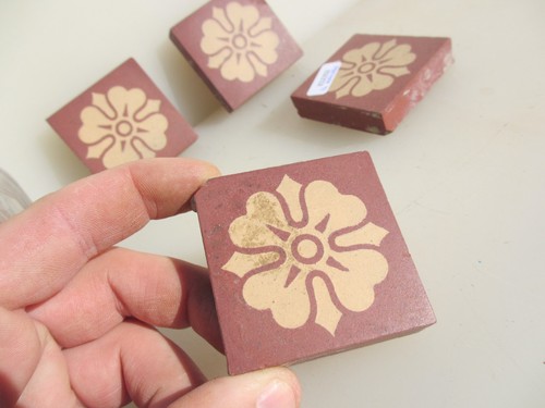 Antique floor tile ceramic - floor,