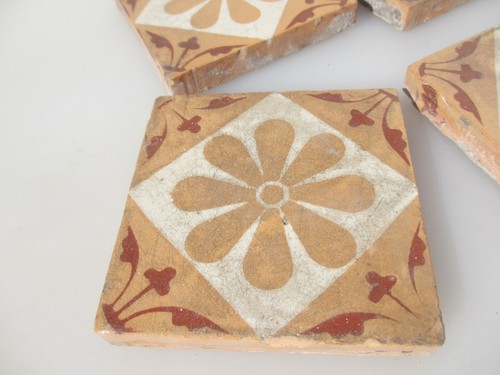 Antique floor tile ceramic - antique,
