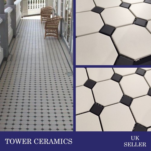 Victorian style white octagon - white,