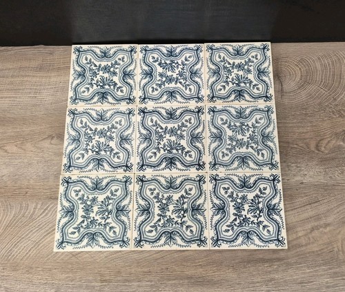 Antique tiles art nouveau - tiles,